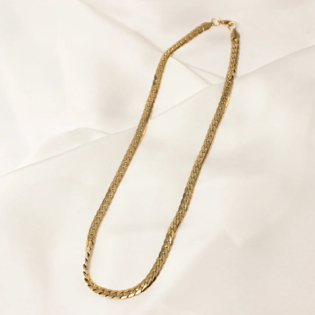 GRIDLOCK MEN’S GOLD CHAIN