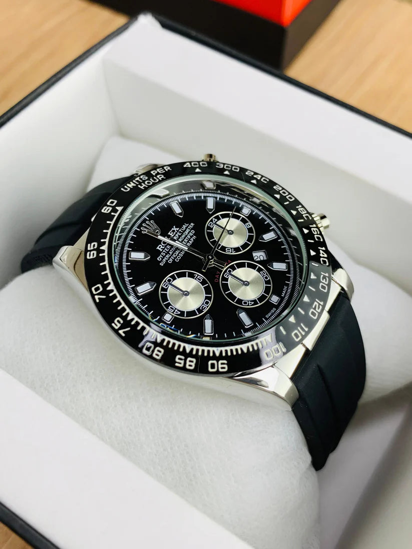 Rolex Daytona Strap Watch for Men's