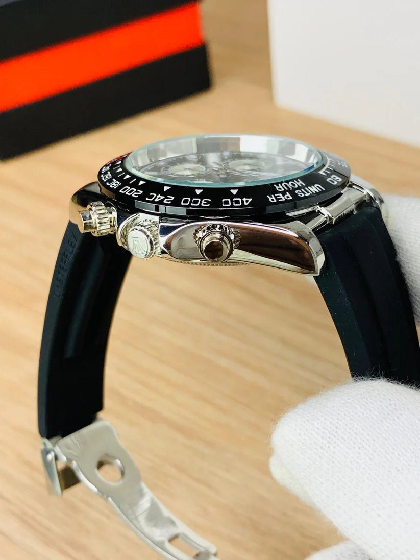 Rolex Daytona Strap Watch for Men's