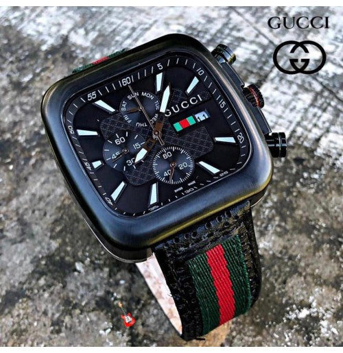 GUCCI Active Chronograph Sapphire Glass Watch