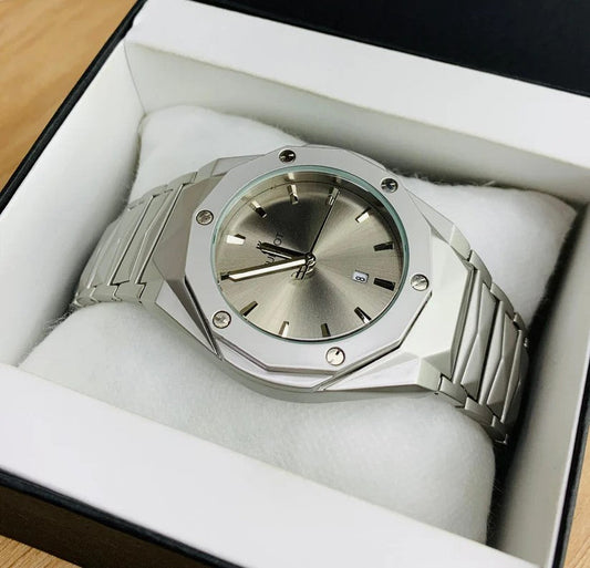 HUBLOT – Men's Watches SILVER DIAMOND CUT