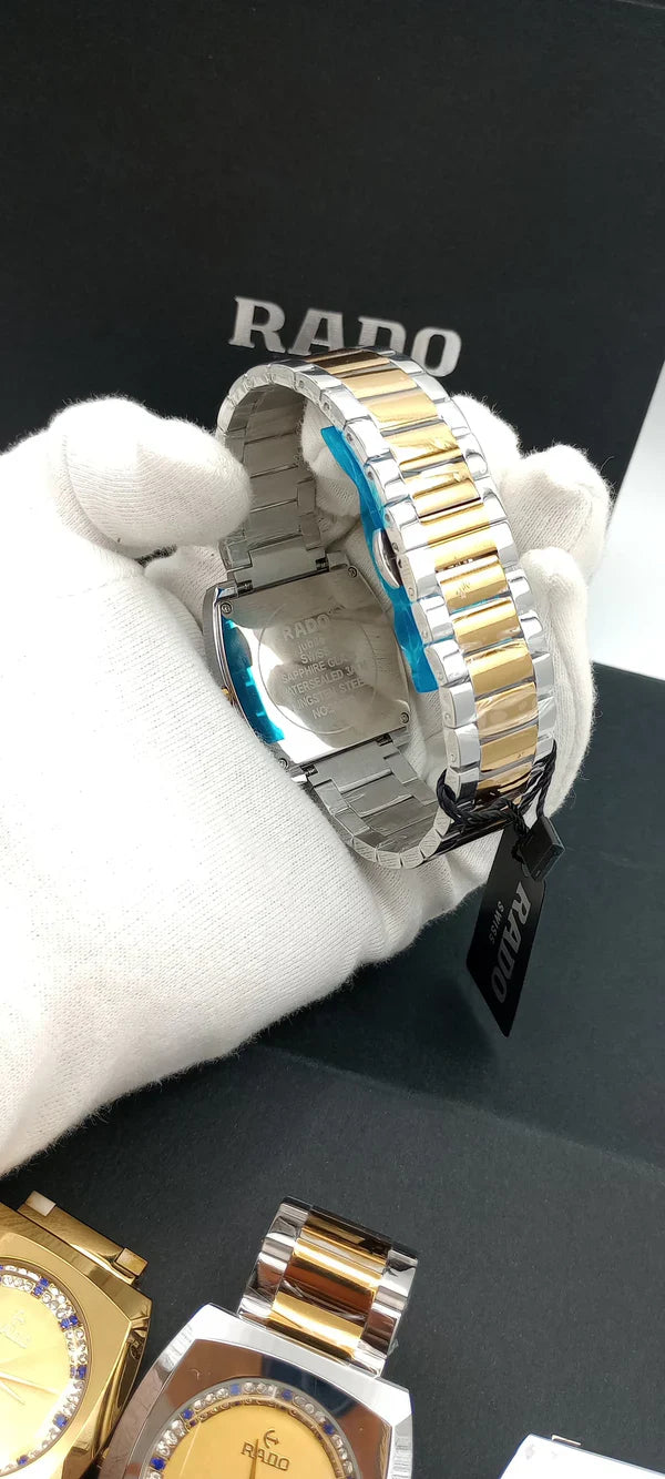 RADO Branded Men's Wrist Watch - Full Golden Latest Edition
