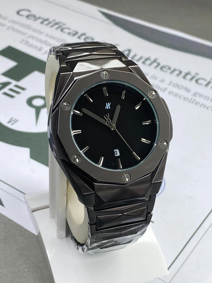 HUBLOT – Men's Watches SILVER DIAMOND CUT