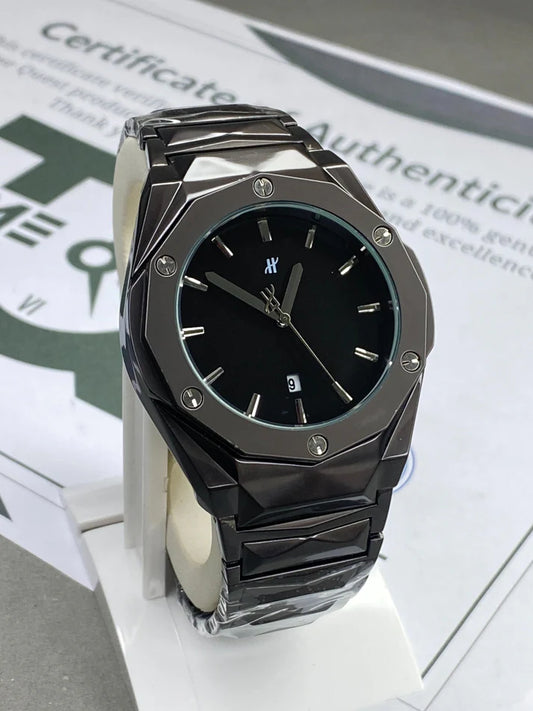 HUBLOT – Men's Watches SILVER DIAMOND CUT