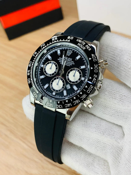Rolex Daytona Strap Watch for Men's