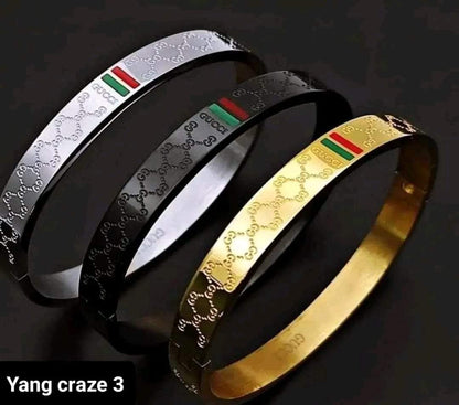 GUCCI BRACELET BLACK FOR MEN & WOMEN