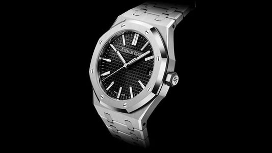 AP Branded Watch for Men's - Golden Silver