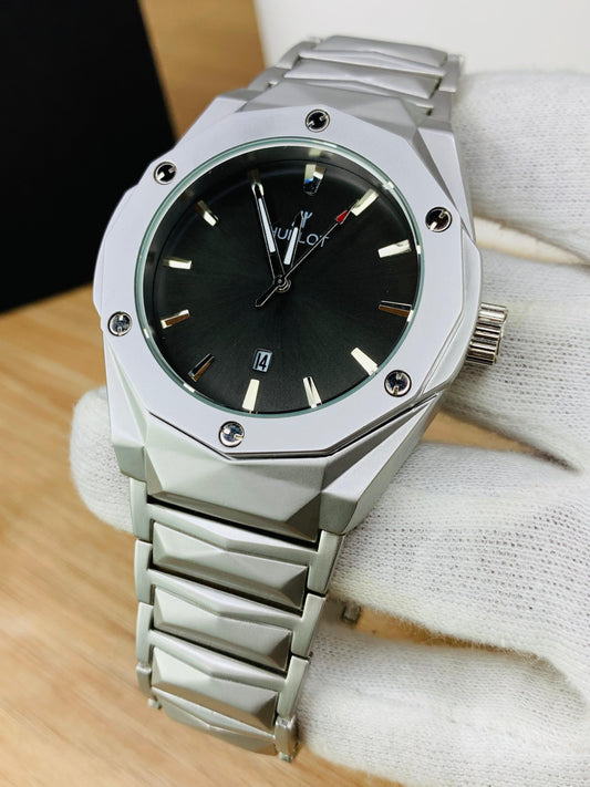 HUBLOT – Men's Watches SILVER DIAMOND CUT