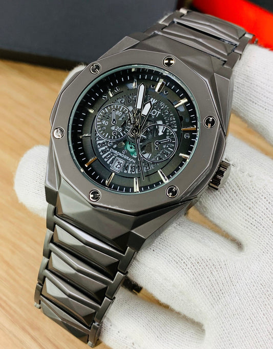 HUBLOT – Men's Watches STAINLESS STEEL DIAMOND CUT