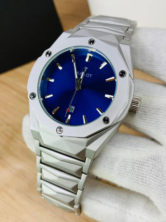HUBLOT – Men's Watches SILVER DIAMOND CUT