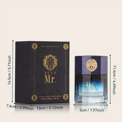 Mr. BLUE Premium Long-Lasting Niche Fragrance for Men