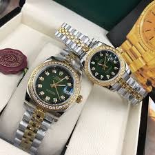Premium Day Date Two Tone Couple Watches