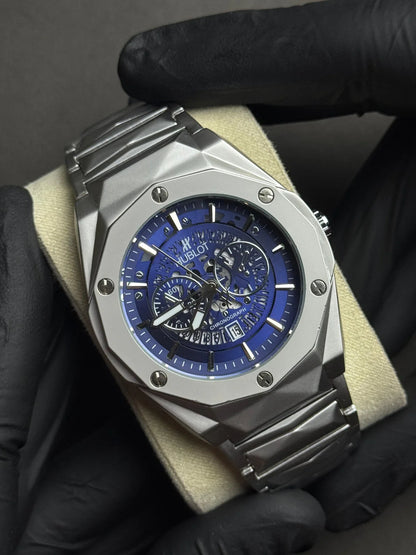 HUBLOT – Men's Watches STAINLESS STEEL DIAMOND CUT